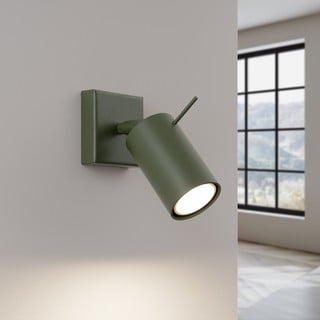 Zelené nástěnné svítidlo Etna – Nice Lamps