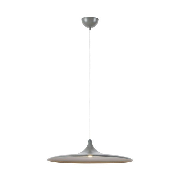 Šedé kovové LED stmívatelné závěsné svítidlo ø57x13 cm Beam – Markslöjd