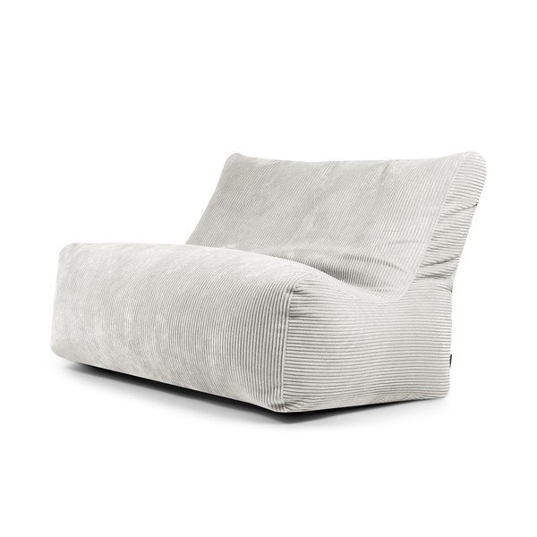 Krémový manšestrový sedací vak Sofa Seat Lounge – SLOWDOWN