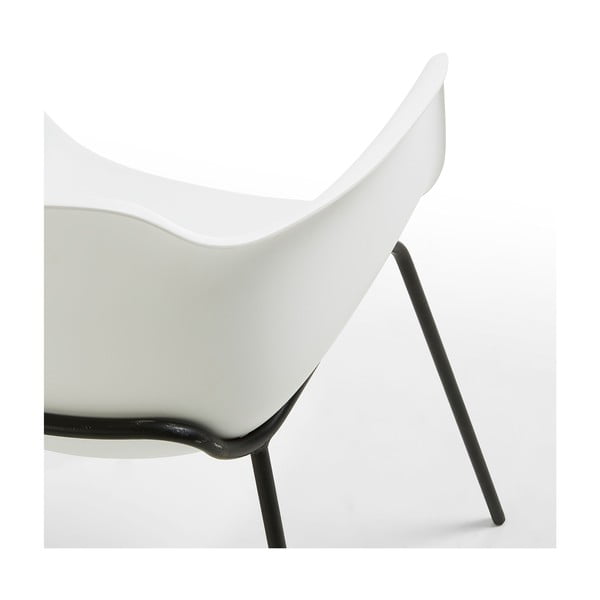 Bílá jídelní židle Kave Home Khasumi-image-4