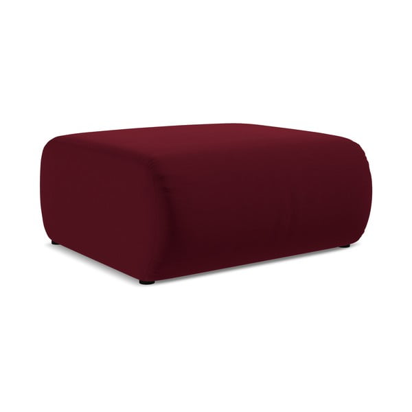 Vínová sametová podnožka Ekahi – Makamii-image-2