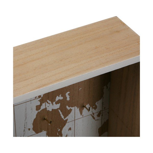 Dřevěný věšáček na klíče se šuplíkem VERSA-image-2