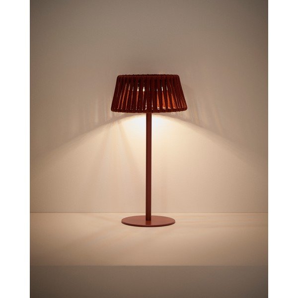LED stolní /přenosné solární venkovní svítidlo (výška 30 cm) Aldet – Kave Home-image-2