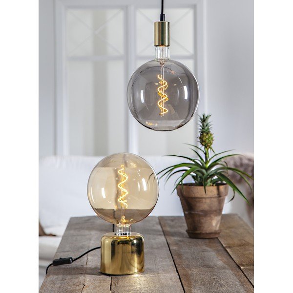 Lampová noha v mosazné barvě 10 cm Glans – Star Trading-image-1