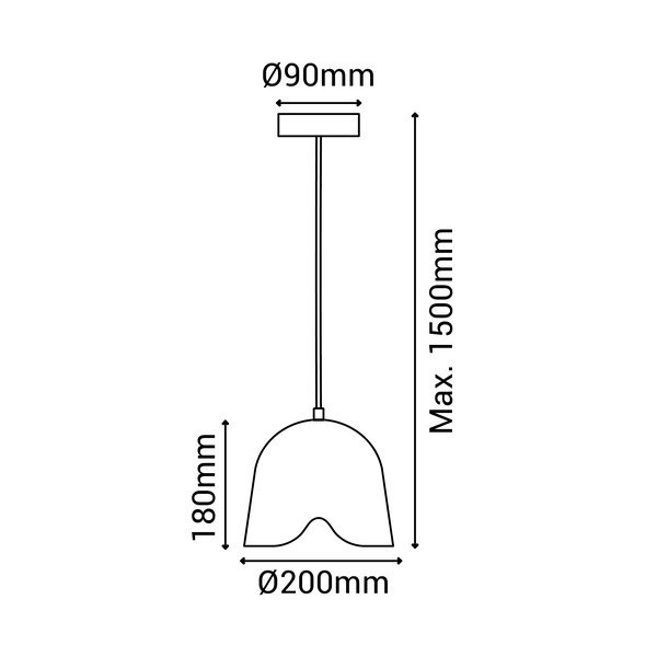 Bílé závěsné svítidlo SULION Paris, výška 150 cm-image-4