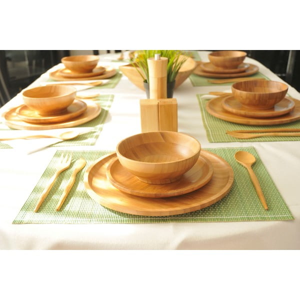 Bambusový příbor Bambum, 18 ks-image-1