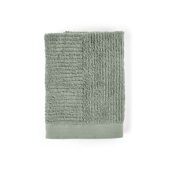 Zelený froté bavlněný ručník 50x70 cm Classic – Zone