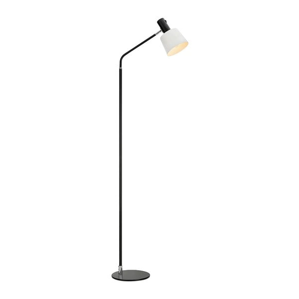 Černo-bílá volně stojící lampa Markslöjd Bodega