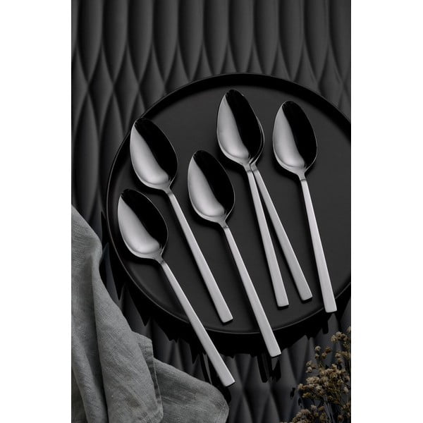 Nerezový příbor ve stříbrné barvě 36 ks – Hermia-image-2