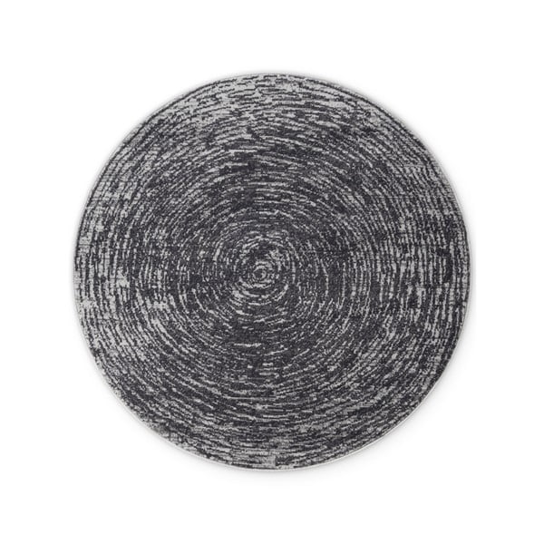 Šedý kulatý koberec ø 120 cm Gloria Cavallo – Hanse Home