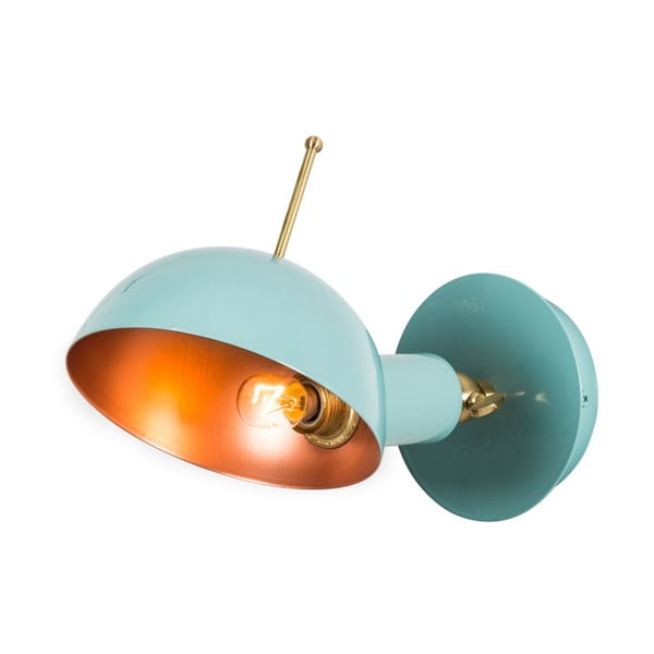 Světle modré nástěnné svítidlo Homemania Decor Oglio
