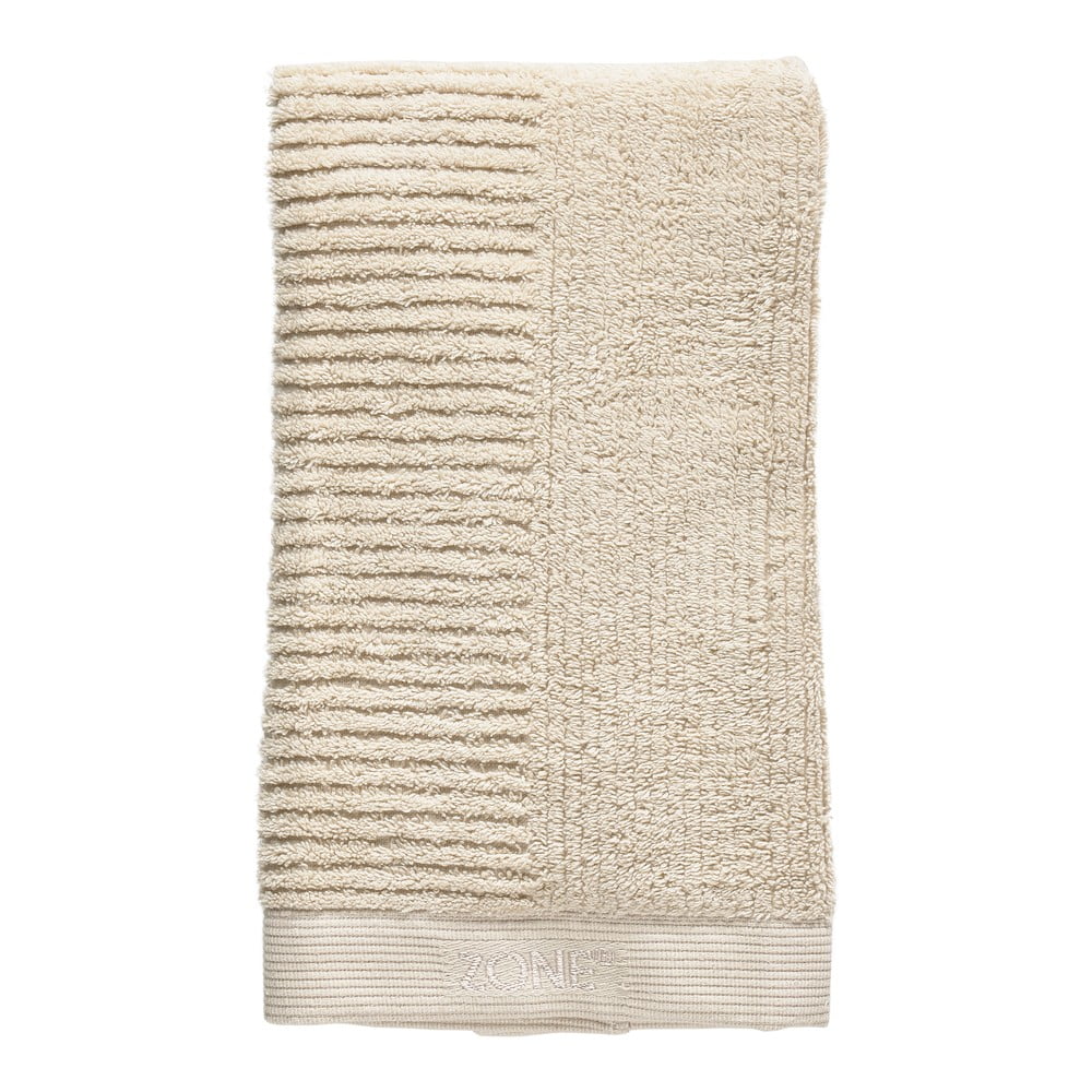 Béžový bavlněný ručník 100x50 cm Classic - Zone
