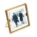 Kovový stojací rámeček ve zlaté barvě 8x8 cm – Rex London