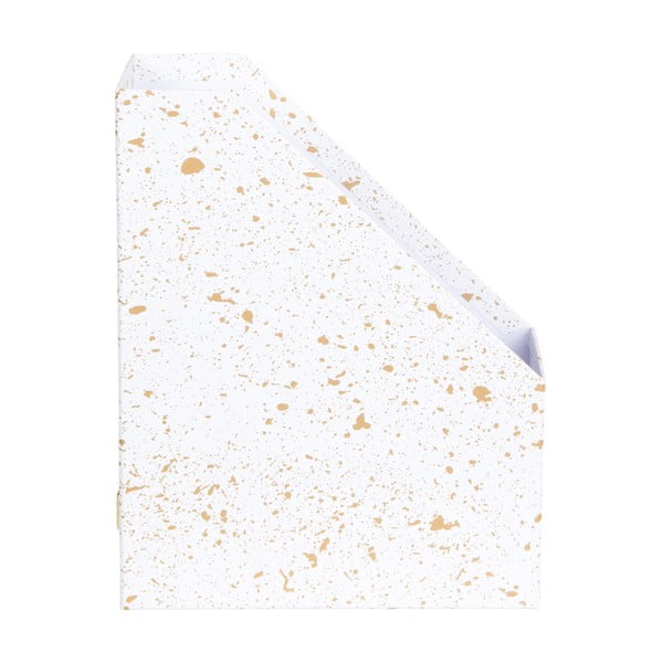 Organizér na dokumenty ve zlato-bílé barvě Bigso Box of Sweden Estelle-image-3