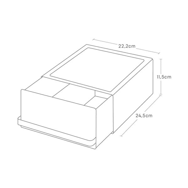 Černá krabička na čaj Tower – YAMAZAKI-image-3