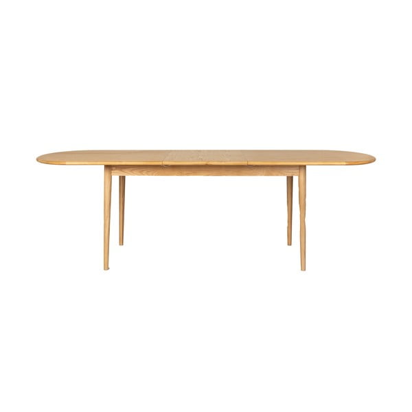 Rozkládací jídelní stůl s přídavnou deskou s deskou v dubovém dekoru 90x180 cm Twist – Zuiver-image-3