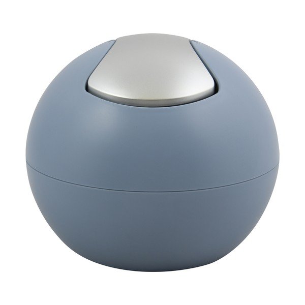 Světle modrý plastový odpadkový koš 1 l   Bowl Matt – Spirella