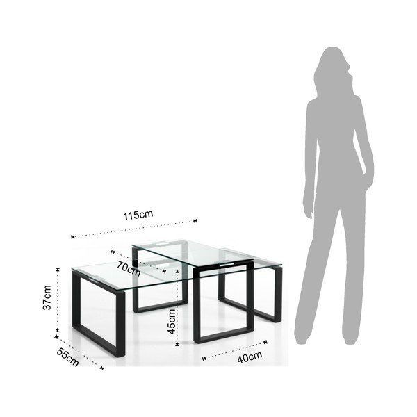 Sada 2 odkládacích stolků Tomasucci Raplh-image-1