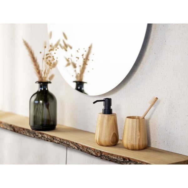 Bambusový kelímek na zubní kartáčky v přírodní barvě Maru – Wenko-image-1