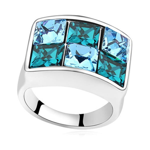Prsten s krystaly Swarovski Elements Crystals Atoine, vel. 54