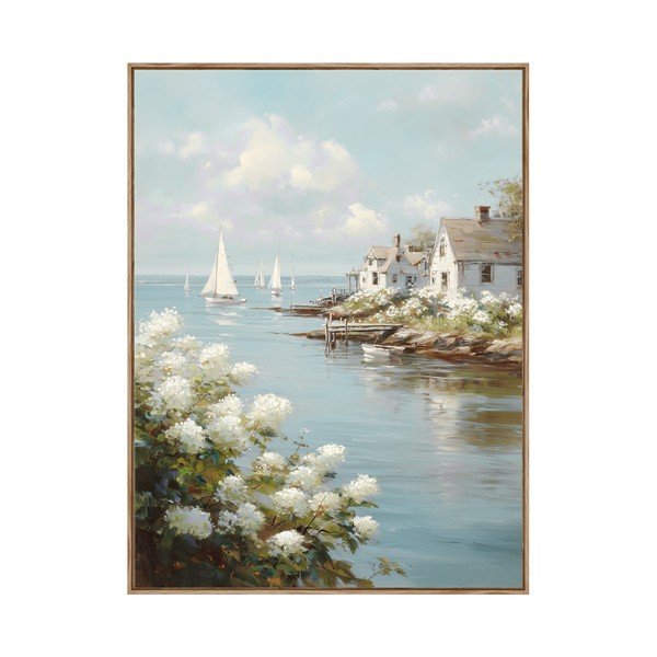 Tištěný obraz s rámem 60x80 cm Quiet Bay – Styler