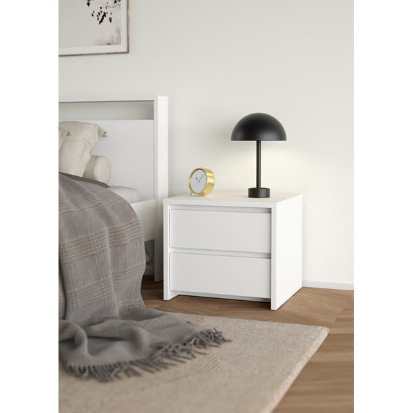 Bílý noční stolek Next – Tvilum-image-1