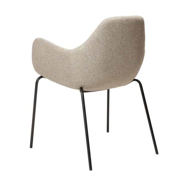 Béžové křeslo z textilie bouclé Zimmer – DAN-FORM Denmark-image-4