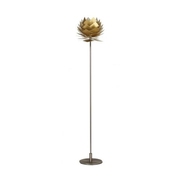 Zlatá volně stojící lampa DybergLarsen PineApple XS Floor