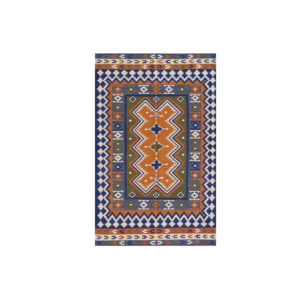 Vlněný koberec Bakero Kilim No. 733, 155x240 cm