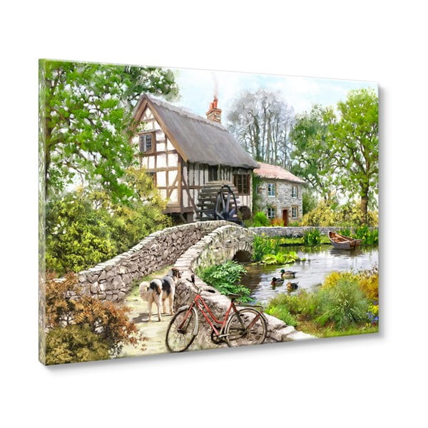Obraz 60x80 cm Watermill – Styler-image-4