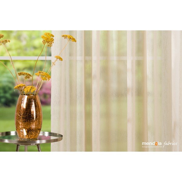 Záclona ve zlaté barvě 140x260 cm Lava – Mendola Fabrics-image-4