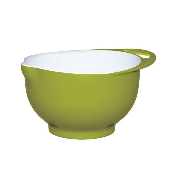 Zelená mísa Kitchen Craft Colourworks, 3 l