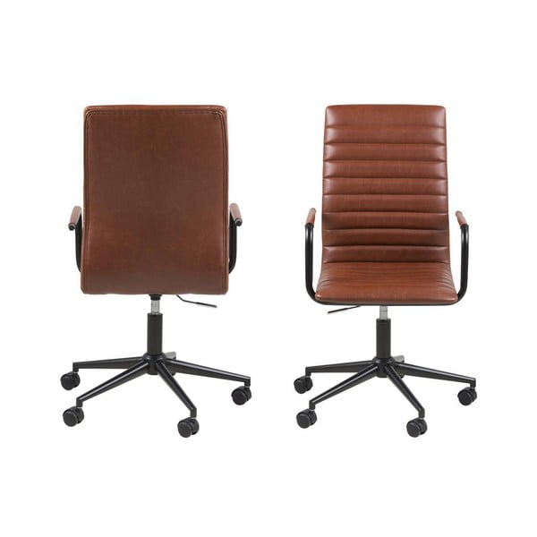 Hnědá kancelářská židle Actona Winslow-image-3