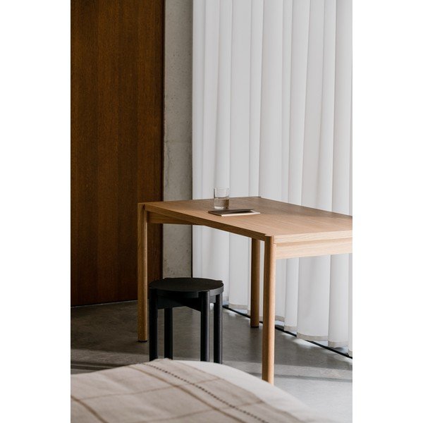 Černá stolička z bukového dřeva Hopp – noo.ma-image-2