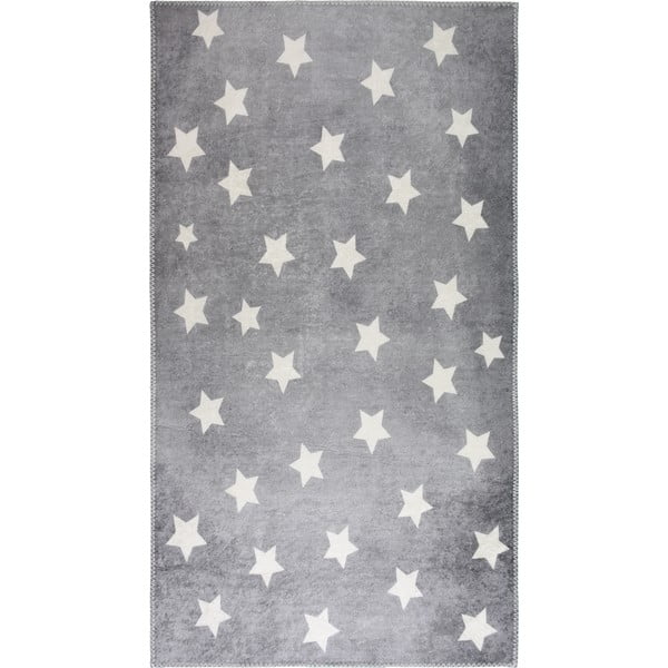 Šedý pratelný dětský koberec 100x160 cm Shining Stars – Vitaus