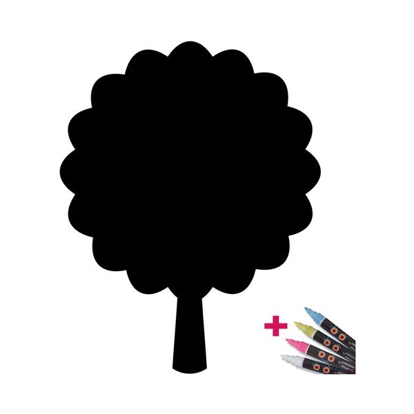 Set popisovací samolepky a 4 fixů Fanastick Tree-image-1