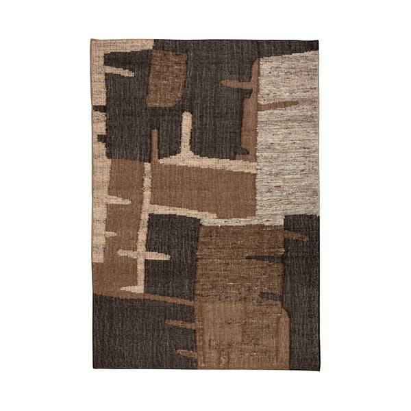 Hnědý vlněný koberec 200x300 cm Briton – Dutchbone