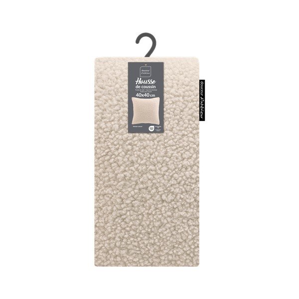 Povlak na polštář s beránkem 40x40 cm Woolen – douceur d'intérieur-image-3