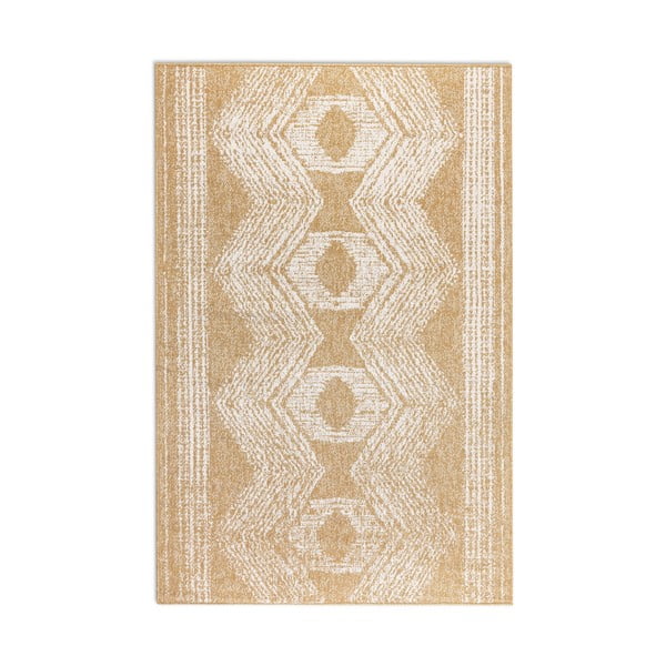 Okrově žluto-krémový venkovní koberec 120x170 cm Gemini – Elle Decoration-image-2