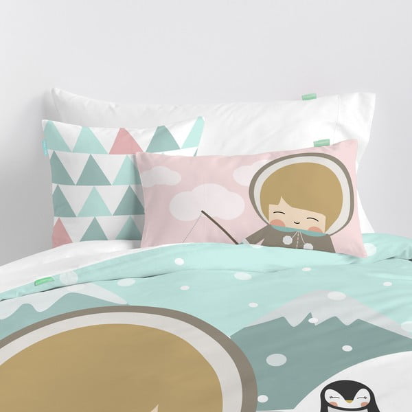 Povlak na polštář z čisté bavlny Happynois Skymo Day, 50 x 30 cm-image-1