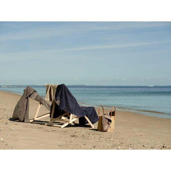 Hnědá bavlněná osuška 70x140 cm – Zone-image-1