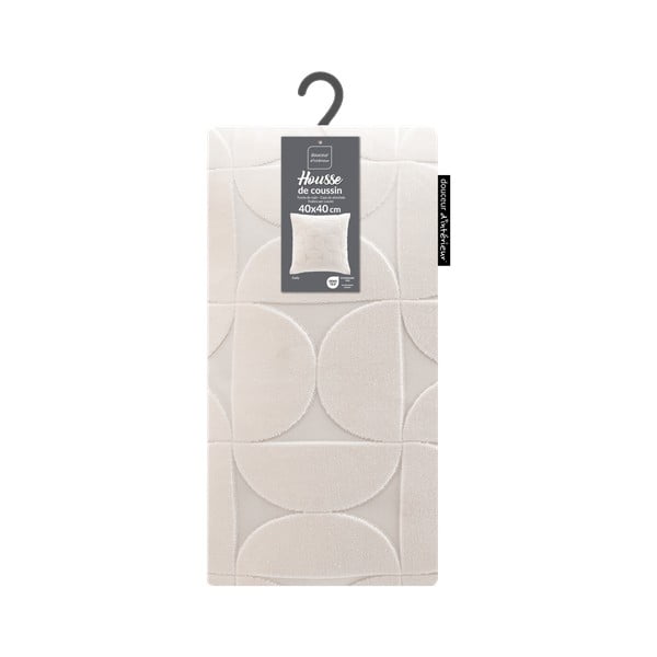 Sametový povlak na polštář 40x40 cm Curly – douceur d'intérieur-image-3