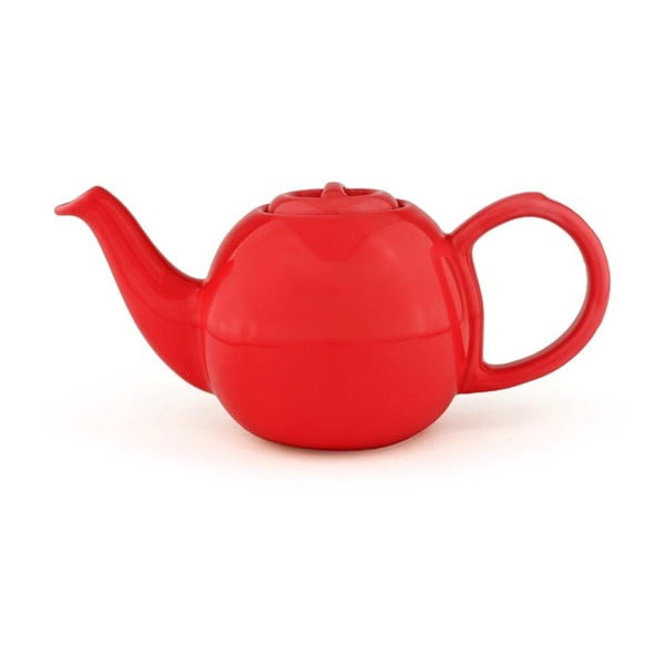 Červená konvice se sítkem na sypaný čaj Bredemeijer Cosette, 500 ml