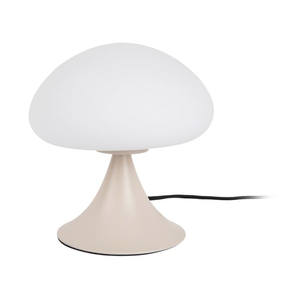 Šedá stolní lampa (výška 21 cm) Hongo  – Leitmotiv