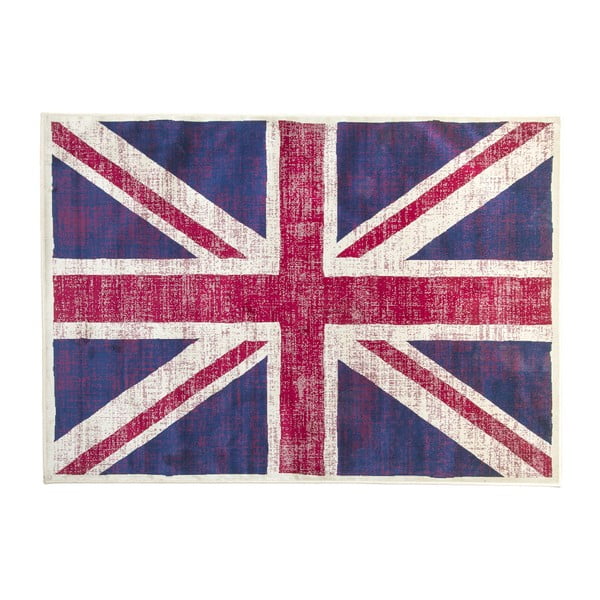 Koberec s motivem anglické vlajky Cotex, 120 x 170 cm