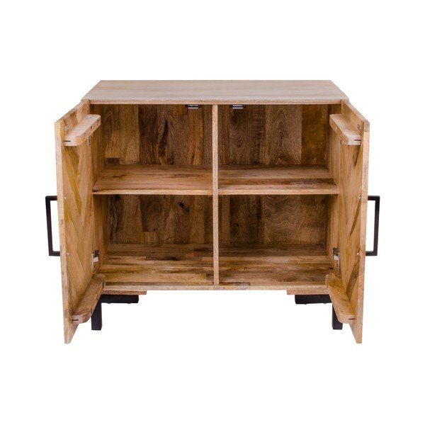 Dvoudveřová komoda z mangového dřeva House Nordic Calto-image-2