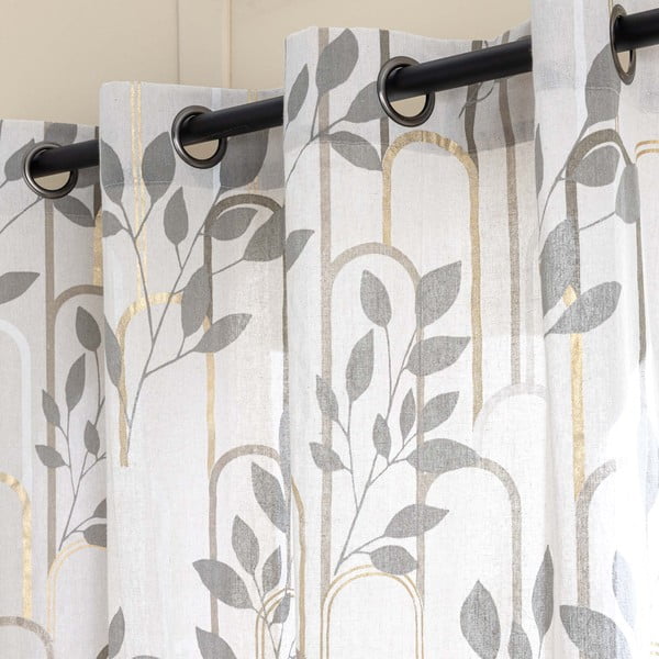 Šedý závěs 140x240 cm Roseris – douceur d'intérieur-image-2