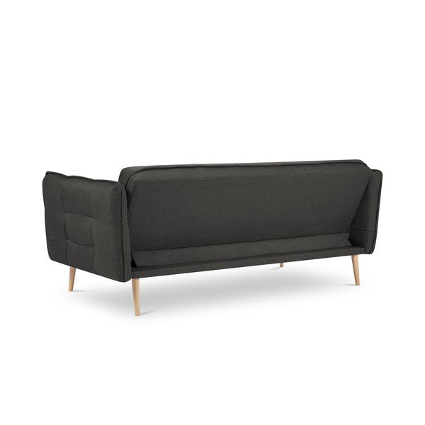 Tmavě šedá rozkládací pohovka Mazzini Sofas Canna-image-3