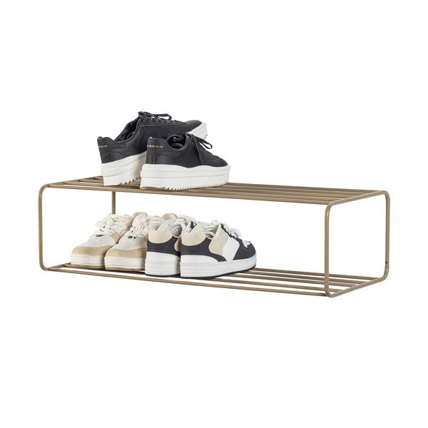 Světle hnědý kovový závěsný botník Josse – WOOOD-image-2