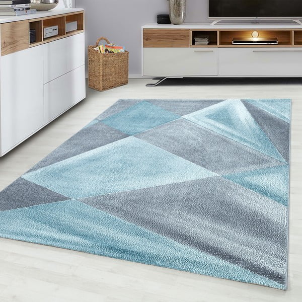 Modro-šedý koberec 80x150 cm Beta – Ayyildiz Carpets-image-1